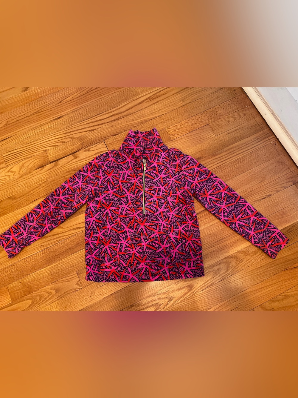 Girls Lilly quarter zip